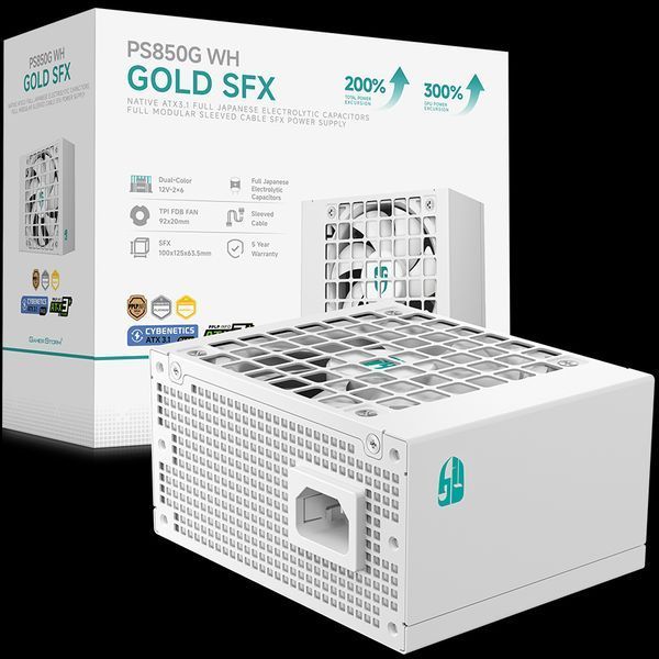 Блок живлення DeepCool GamerStorm PS850G 850W White (R-PS850G-FE0W-JGEU) R-PS850G-FE0W-JGEU фото