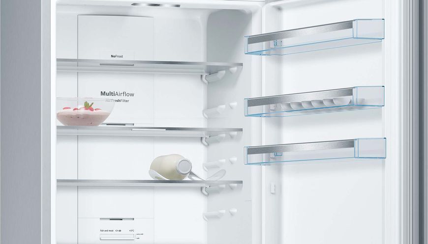 Холодильник з нижньою морозильною камерою Bosch KGN49XL306 Solo KGN49XL306 фото