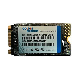 Накопичувач SSD 128GB Golden Memory M.2 2242 SATA III 3D NAND TLC (GM2242128G) GM2242128G фото