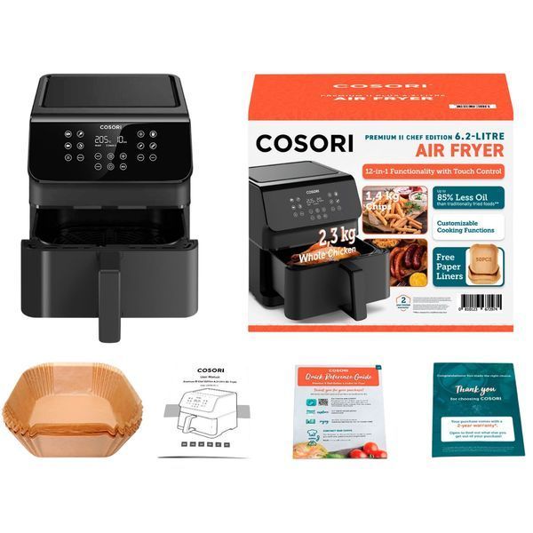 Мультипіч Cosori Premium II Chef Edition (KAAPAFCSNEU0198Y) KAAPAFCSNEU0198Y фото