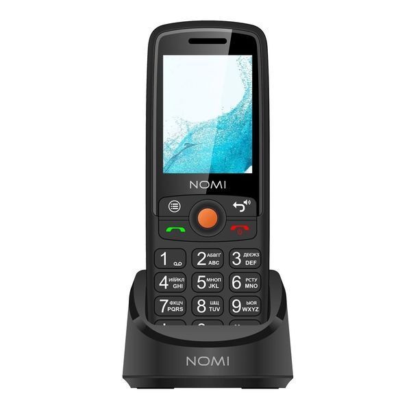 Мобiльний телефон Nomi i2440 Dual Sim Black i2440 Black фото