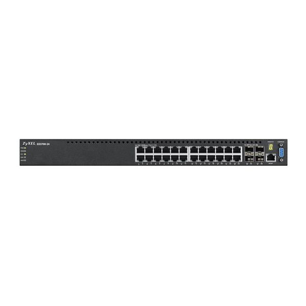 Комутатор ZYXEL GS3700-24 (GS3700-24-ZZ0101F) (24xGE, 4xSFP, L3 Lite) GS3700-24 фото