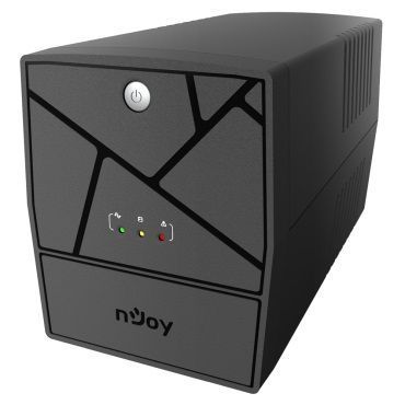 Джерело безперебійного живлення NJOY Keen 2000 (UPLI-LI200KU-CG01B) Lin.int., AVR, 4 x евро, USB, пластик Keen 2000 USB фото