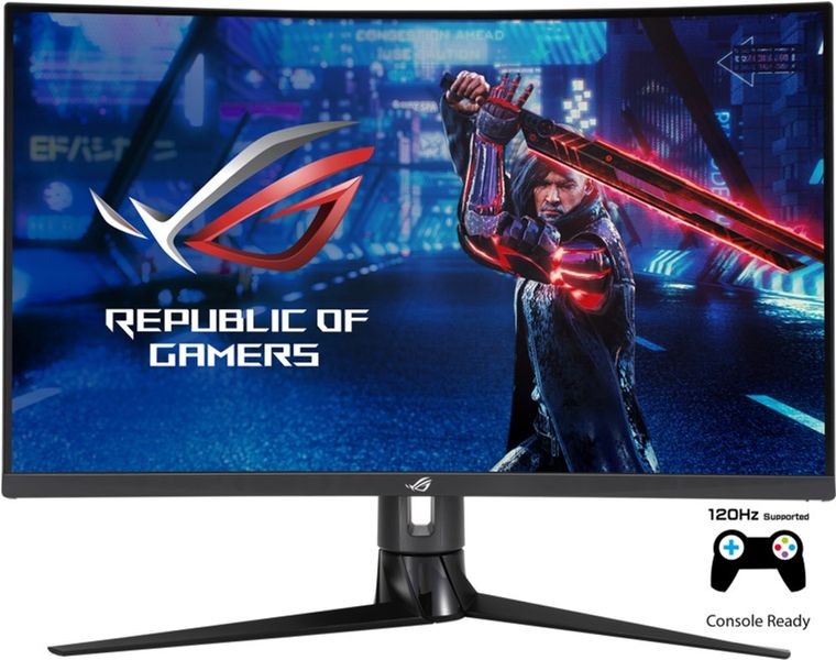 Монiтор Asus 31.5" ROG Strix XG32VC VA Black Curved 170Hz 90LM03S0-B04170 фото