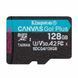 Карта пам`яті MicroSDXC 128GB UHS-I/U3 Class 10 Kingston Canvas Go! Plus R200/W200MB/s (SDCG4/128GBSP) SDCG4/128GBSP фото 1