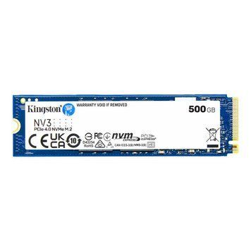 Накопичувач SSD 500GB M.2 NVMe Kingston NV3 M.2 2280 PCIe Gen4.0 x4 (SNV3S/500G) SNV3S/500G фото