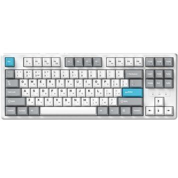 Клавіатура бездротова GamePro Asgard Ragnar Keychron Super Red Switch White (MK285WH) MK285WH фото