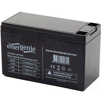 Акумуляторна батарея EnerGenie 12V 7.5AH (BAT-12V7.5AH) AGM BAT-12V7.5AH фото