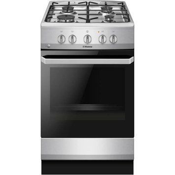 Плита газова Hansa, 50x60см, 67л, емаль, газ контр., нержавіюча сталь FCGX5202092 фото