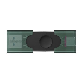 Флеш-накопичувач USB3.2 256GB Type-C Kingston DataTraveler Duo Green (DTDEG2/256GB) DTDEG2/256GB фото