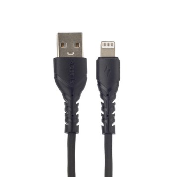 Кабель Proda PD-B47i USB - Lightning (M/M), 1 м, Black (PD-B47i-BK) PD-B47i-BK фото