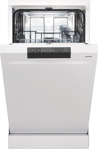 Посудомийна машина Gorenje, 9компл., A++, 45см, дисплей, 2 кошика, AquaStop, білий GS520E15W фото