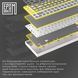 Клавіатура бездротова Epomaker EP64 60% Mulan Switch Hot-Swap (2.4G/BT/USB) RGB UA White (EP64-W-M) EP64-W-M фото 13