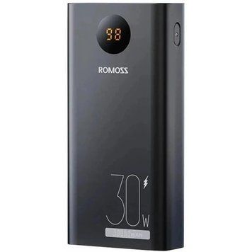 Універсальна мобільна батарея Romoss PEA30 30000mAh 30W Black (PEA30-292-2111H) PEA30-292-2111H фото