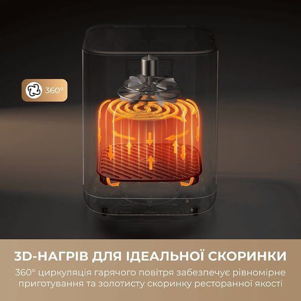 Мультипіч Mova AeroChef FD10 Pro Max Black (MOVA-FD10-PMAX-B) MOVA-FD10-PMAX-B фото