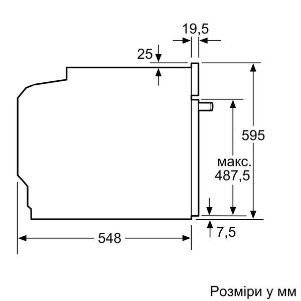 Духова шафа Bosch HJG852YT0T HJG852YT0T фото