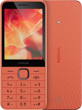 Мобiльний телефон Nokia 215 4G 2024 Dual Sim Peach Nokia 215 4G DS 2024 Peach фото