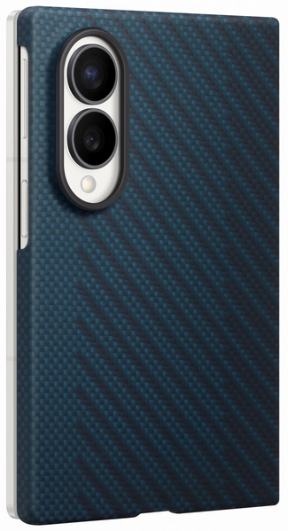 Чохол Samsung Fold 8 Wide Carbon Magnet Case EF-KF971SNEGUA Dark Blue EF-KF971SNEGUA фото