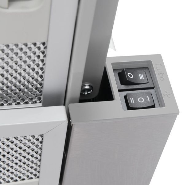Витяжка Hansa телескопічна, 60см, 475м3ч, чорний OTP6241BH фото