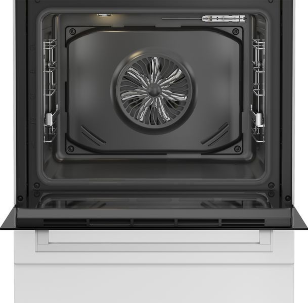 Плита Beko комбінована, 72л, 60x60см, конвекція, дисплей, телескопічні направляючі, білий FBM62330GWDTN фото