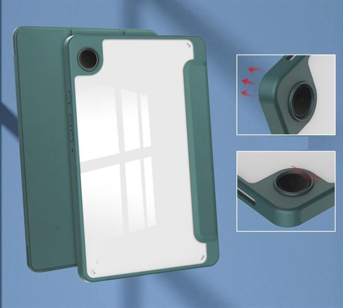 Чохол-книжка BeCover Soft Edge для Samsung Galaxy Tab A9+ SM-X210/SM-X215/SM-X216 11.0" Dark Green (710368) 710368 фото