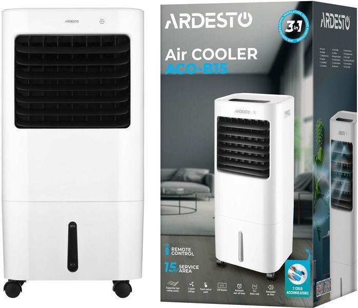 Вентилятор-охолоджувач Ardesto ACO-B15 ACO-B15 фото