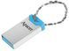 Флеш-накопичувач USB 64GB Apacer AH111 Silver/Blue (AP64GAH111U-1) AP64GAH111U-1 фото 3