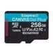 Карта пам`яті MicroSDXC 256GB UHS-I/U3 Class 10 Kingston Canvas Go! Plus R200/W160MB/s (SDCG4/256GBSP) SDCG4/256GBSP фото 1