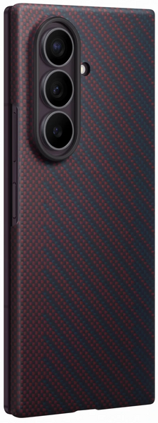 Чохол Samsung Fold 8 Ultra Carbon Magnet Case EF-KF976SREGUA Red EF-KF976SREGUA фото