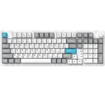 Клавіатура бездротова GamePro Asgard Drakkar Keychron Super Red Switch White (MK305WH) MK305WH фото