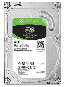 Накопичувач HDD SATA 4.0TB Seagate BarraCuda 5400rpm 256MB (ST4000DM004) ST4000DM004 фото