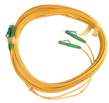 Патчкорд Abee LC/APC-LC/APC duplex, G657A, 2.0mm, 5m LC/APC-LC/APC duplex, G657A, 2.0mm, 5m фото