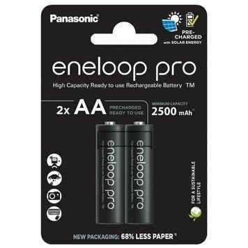 Акумулятори Panasonic Eneloop AA/HR06 NI-MH 2500 mAh BL 2 шт BK-3HCDE/2CP фото