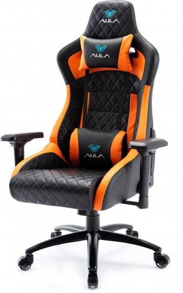 Крісло для геймерів Aula F1031 Gaming Chair Black/Orange (6948391286211) 6948391286211 фото