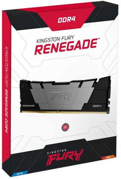 Модуль пам`яті DDR4 8GB/4000 Kingston Fury Renegade Black (KF440C19RB2/8) KF440C19RB2/8 фото