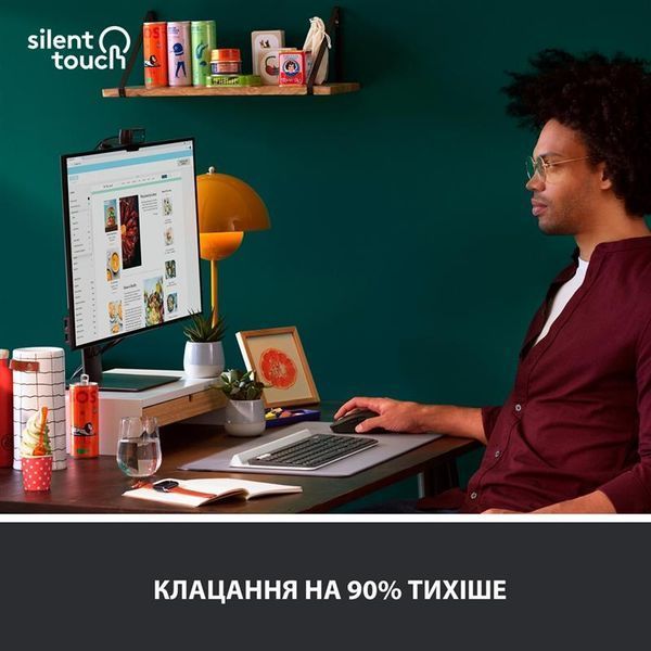 Миша бездротова Logitech Signature M650 Graphite (910-006253) 910-006253 фото