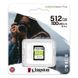 Карта пам`яті SDXC 512GB UHS-I/U3 Class 10 Kingston Canvas Select Plus R100/W85MB/s (SDS2/512GB) SDS2/512GB фото 3