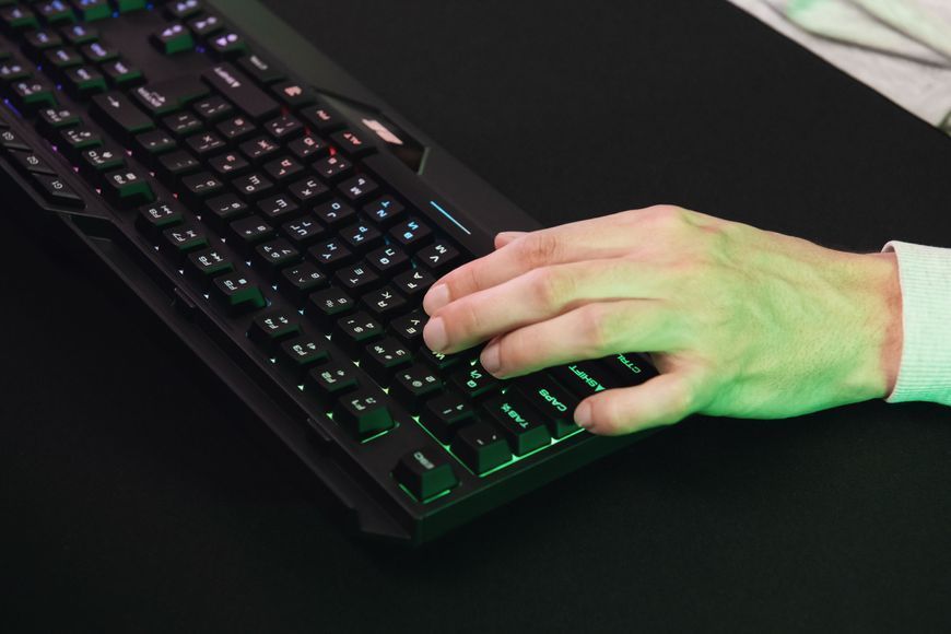 Клавіатура 2E Gaming KG315 RGB USB Black Ukr (2E-KG315UBK) 2E-KG315UBK фото
