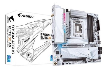 Материнська плата Gigabyte B760M Aorus Elite X AX Socket 1700 B760M AORUS ELITE X AX фото