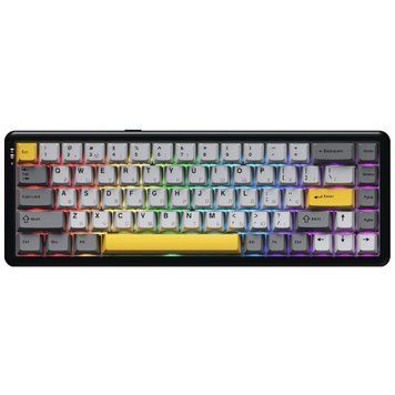 Клавіатура Ajazz AK680 MAX Magnetic Switch RGB USB Black (AK680-M-BGY-AW) AK680-M-BGY-AW фото