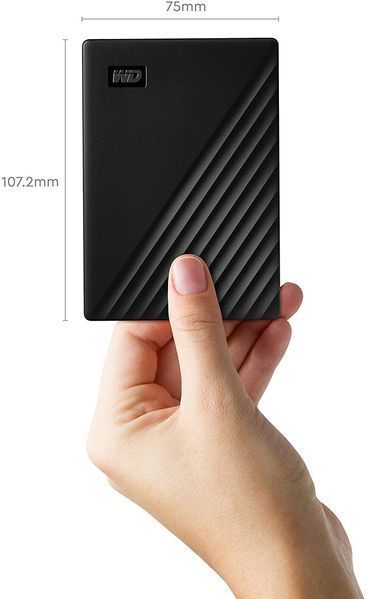 Зовнішній жорсткий диск 2.5" USB 5.0TB WD My Passport Black (WDBPKJ0050BBK-WESN) WDBPKJ0050BBK-WESN фото