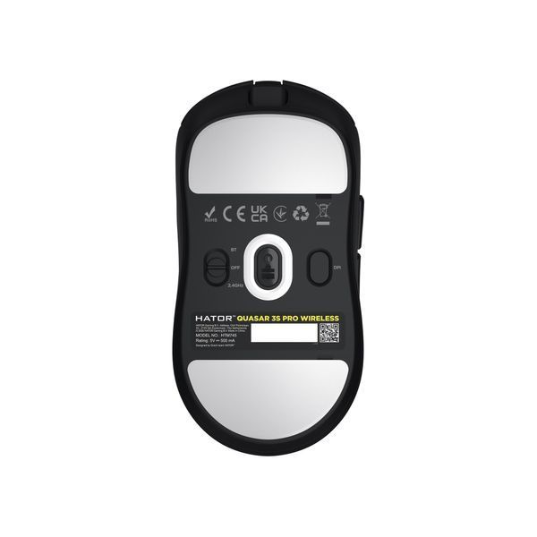 Миша бездротова Hator Quasar 3S Pro Wireless Black (HTM745) HTM745 фото