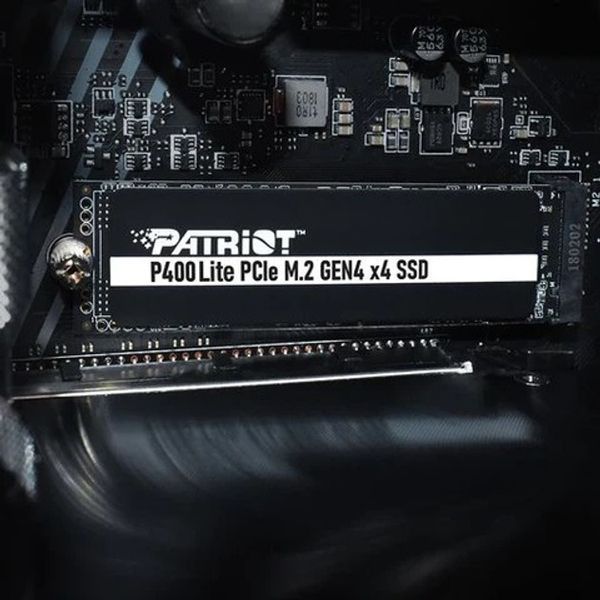 Накопичувач SSD 1TB Patriot P400 Lite M.2 2280 PCIe NVMe 4.0 x4 TLC (P400LP1KGM28H) P400LP1KGM28H фото