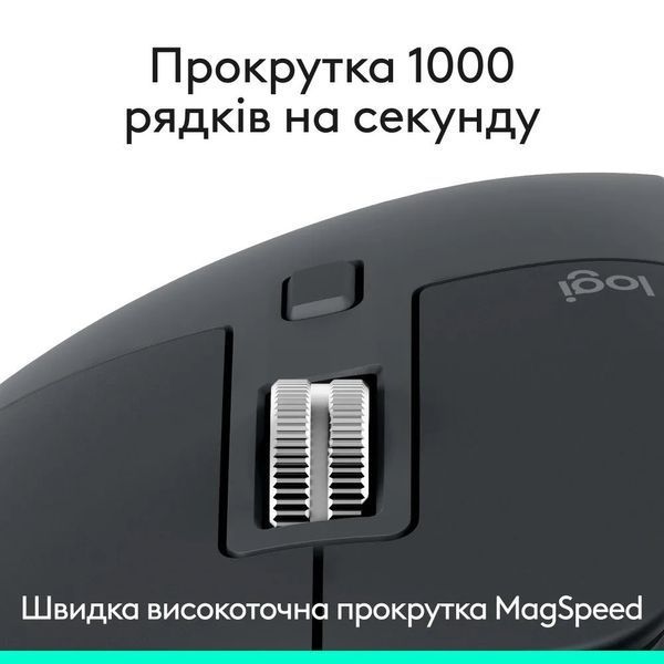 Миша Bluetooth Logitech MX Master 3S Performance BE Graphite (910-007501) 910-007501 фото