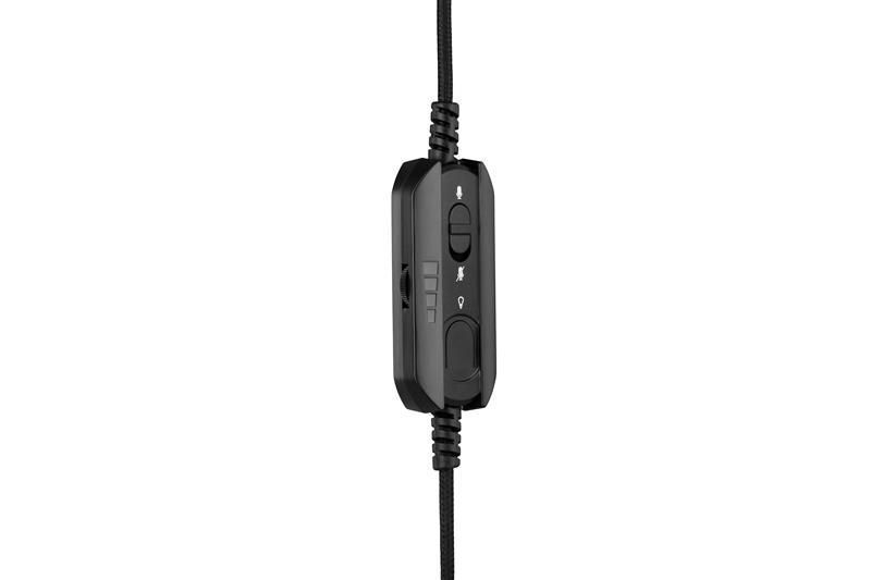 Гарнітура 2E Gaming HG340 RGB 7.1 Black (2E-HG340BK-7.1) 2E-HG340BK-7.1 фото