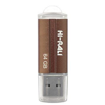 Флеш-накопичувач USB 64GB Hi-Rali Corsair Series Bronze (HI-64GBCORBR) HI-64GBCORBR фото