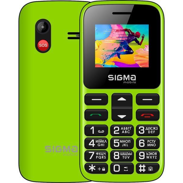 Мобільний телефон Sigma mobile Comfort 50 Hit 2020 Dual Sim Green (4827798120941) 4827798120941 фото