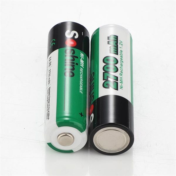 Акумулятори Soshine AA/HR06 NI-MH 2700 mAh 1шт Soshine AA2700 фото