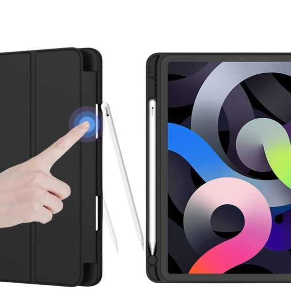 Чохол BeCover Tri Fold Soft TPU з кріпленням Apple Pencil для Apple iPad Air 11" M4 2026 Black (715229) 715229 фото