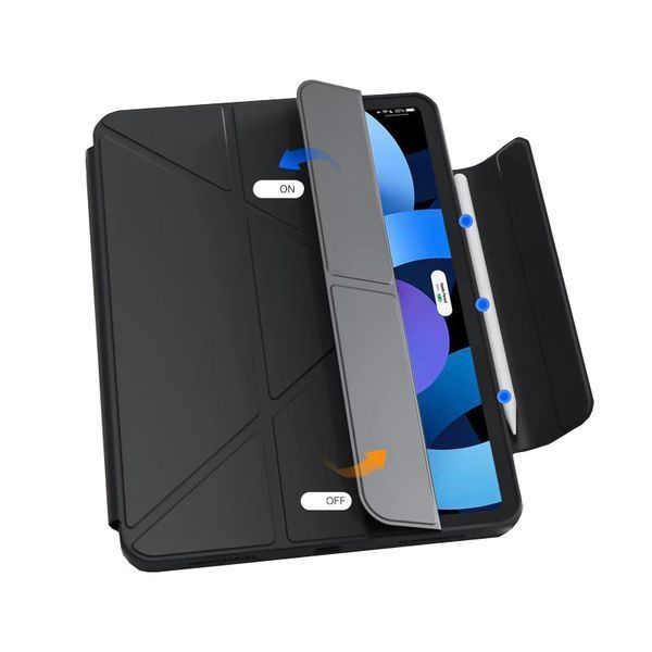 Чохол-книжка BeCover Ultra Slim Origami Flex для Apple iPad Pro 12.9 (2020/2021/2022) Black (712979) 712979 фото